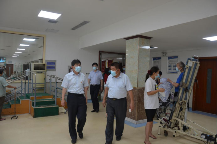 市急救中心、山一大二附院領(lǐng)導(dǎo) 來(lái)院考察指導(dǎo)工作工作