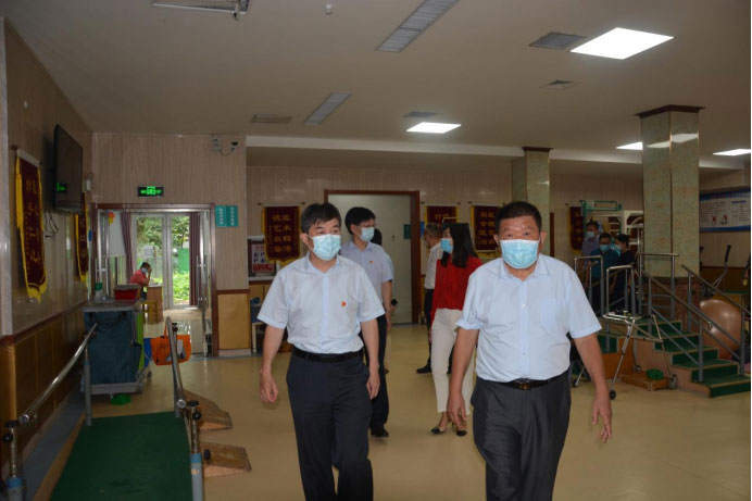 市急救中心、山一大二附院領(lǐng)導(dǎo) 來(lái)院考察指導(dǎo)工作工作