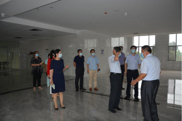 市急救中心、山一大二附院領(lǐng)導(dǎo) 來(lái)院考察指導(dǎo)工作工作