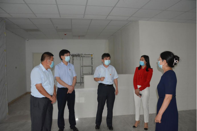 市急救中心、山一大二附院領(lǐng)導(dǎo) 來(lái)院考察指導(dǎo)工作工作